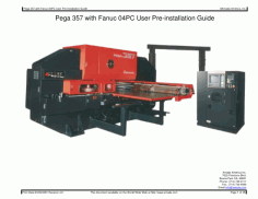 Pega 357 with Fanuc 04PC User Pre Installation Guide PDF Free Download