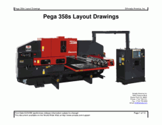 Pega 358s With 04PC Layout Drawings PDF Free Download